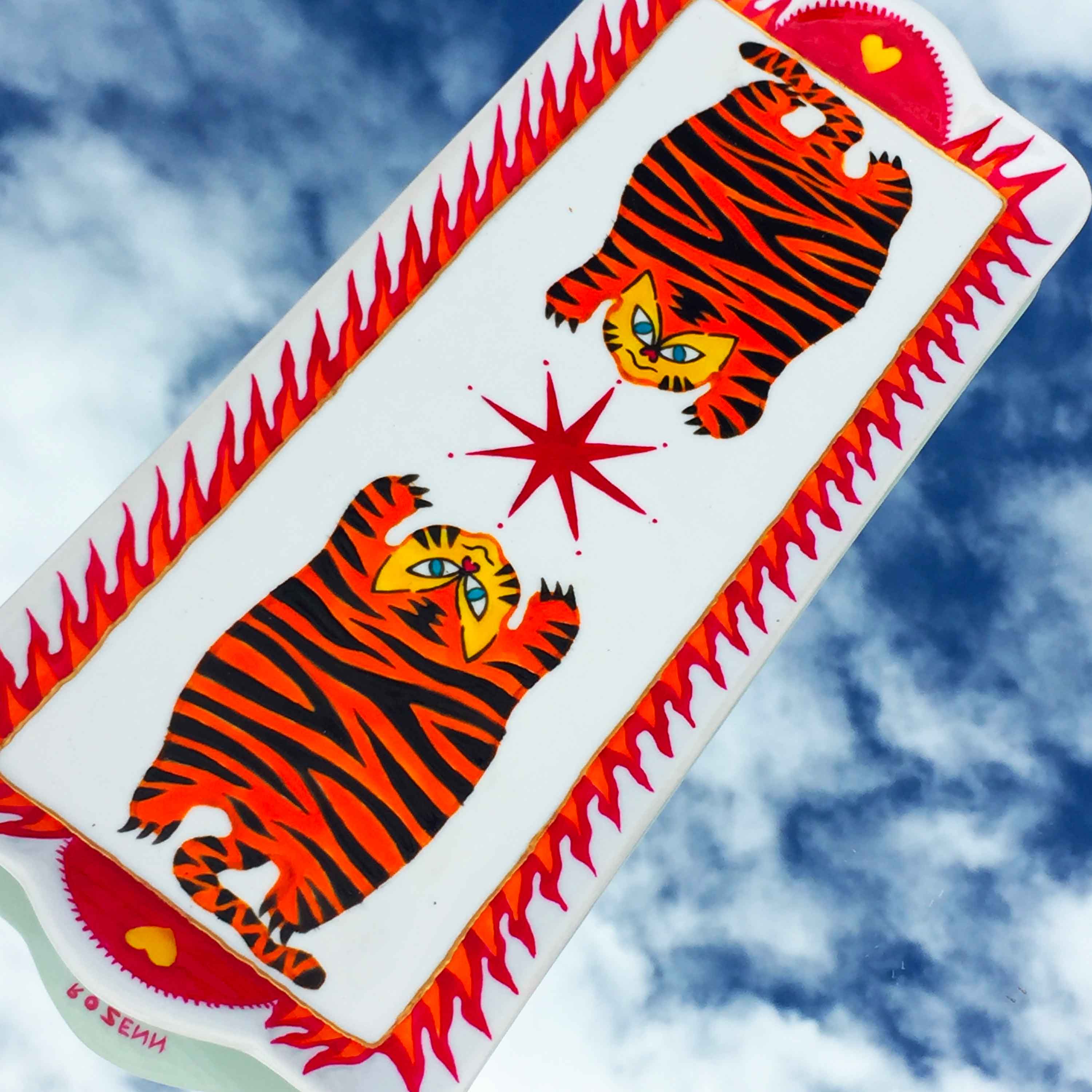 Peinture sur porcelaine, 2022