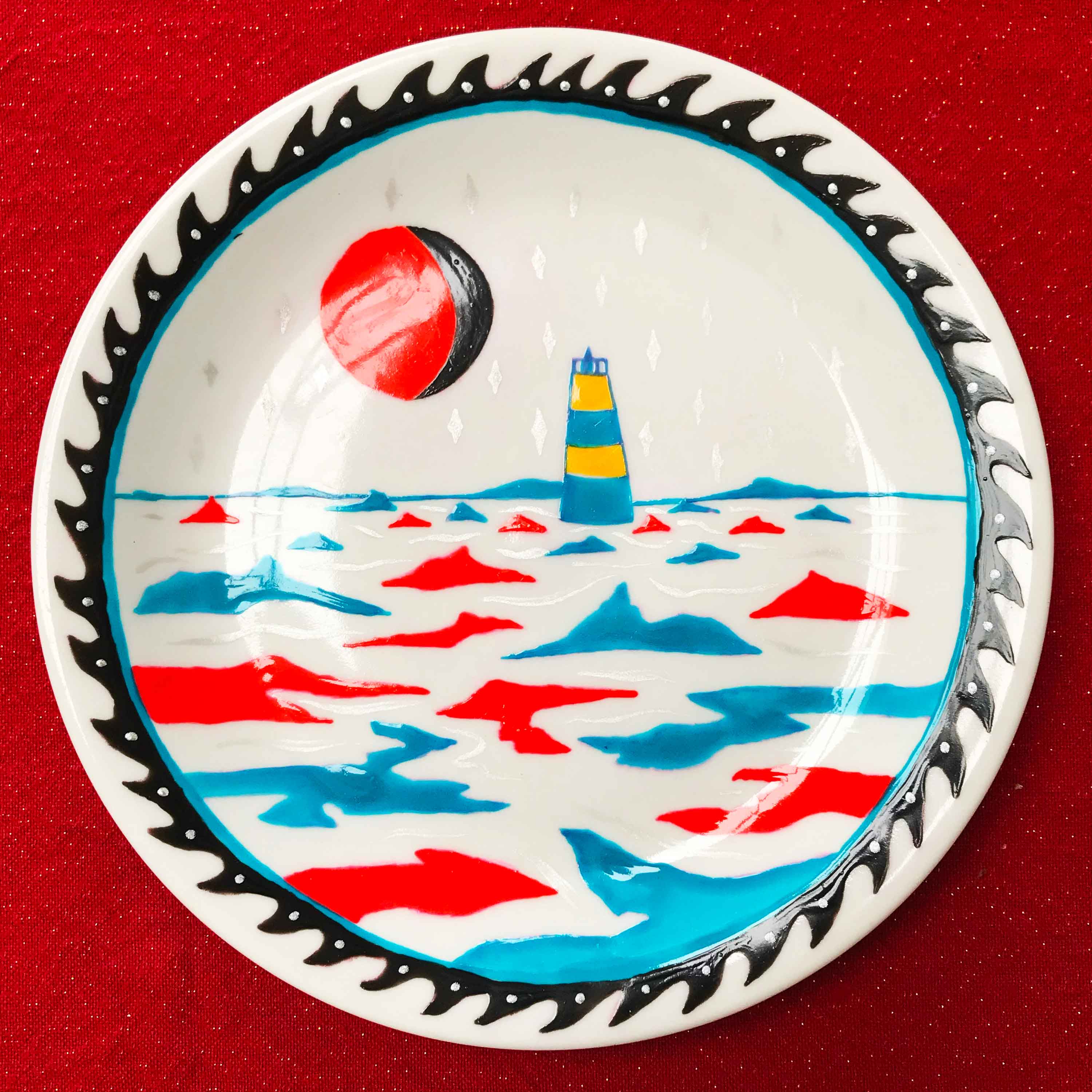 Peinture sur porcelaine, 2022